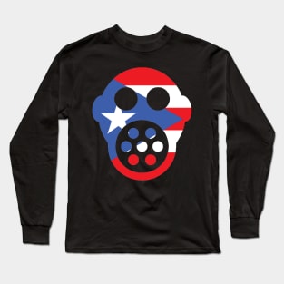 puerto rican mask Long Sleeve T-Shirt